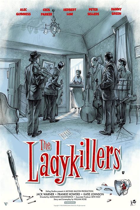 The Ladykillers (1955) - Posters — The Movie Database (TMDB)