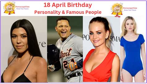 People Born On April 18 - Famous Birthdays On 18th April