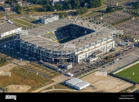 Borussia-Park, the stadium of Borussia Mönchengladbach, Bundesliga ...