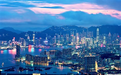 Hong Kong Night Wallpapers - Top Free Hong Kong Night Backgrounds - WallpaperAccess