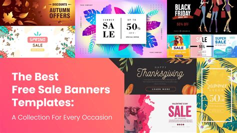 The Best Free Sale Banners Templates: A Collection For Every Occasion | GraphicMama Blog