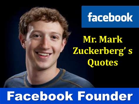 Mark Zuckerberg Quotes On Success. QuotesGram