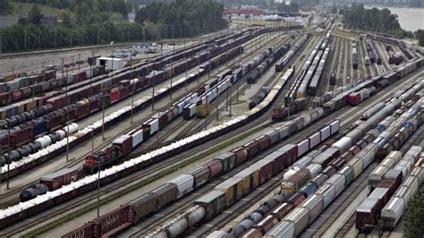 CN rail strike, lockout a possibility as labour talks break down - CBC News - Latest Canada ...