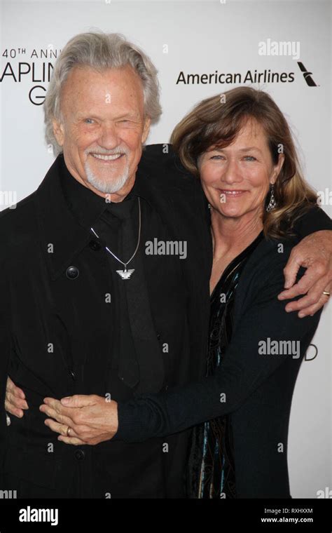 KRIS KRISTOFFERSON and wife LISA MEYERS 2013 Photo By John Barrett ...