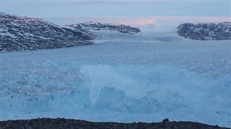 Watch: Four-Mile Iceberg Calving