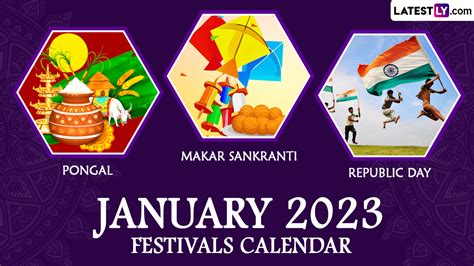 Festivals & Events News | List of Important Dates in January 2023 ...