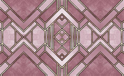 Art Deco Diamond Pattern Wallpaper for Walls | Art Deco City