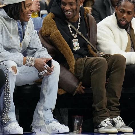 SPOTTED: Travis Scott Wearing Unreleased Nike Air Jordan 1 Low “Reverse ...