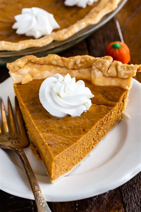 Seriously Easy Pumpkin Pie Recipe - Crazy for Crust