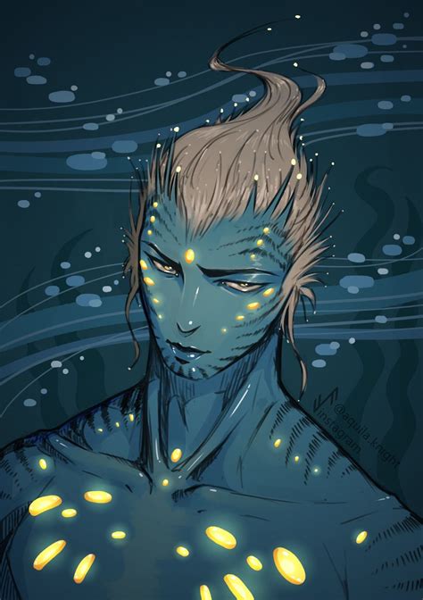 Merman by Aquila--Audax on DeviantArt | Mermaid art, Character design ...