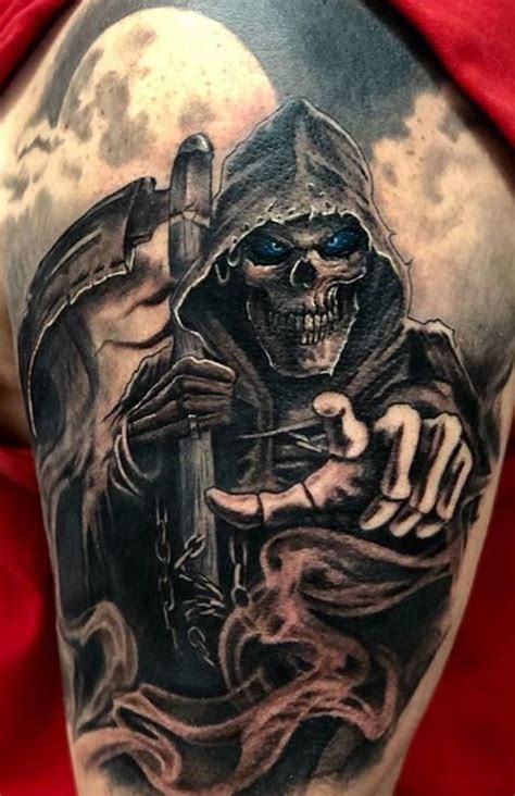 110 Unique Grim Reaper Tattoos You’ll Need to See - Tattoo Me Now ...