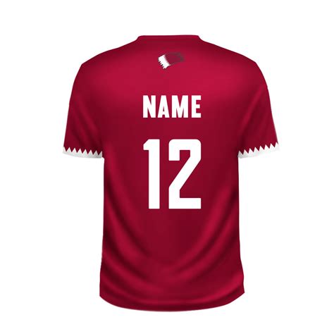 Qatar Football Team Jersey - World Cup Home Jersey | Just Adore