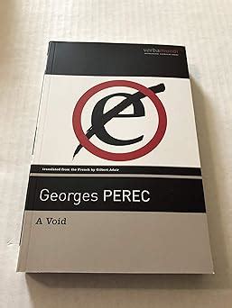 Amazon.com: A Void (Verba Mundi): 9781567922967: Georges Perec, Gilbert ...