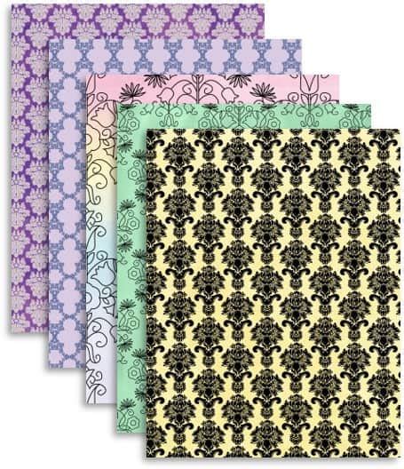 Damask Backgrounds | In Any Color with Many Damask Designs