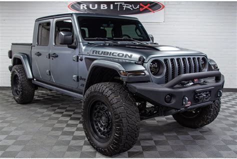 Custom Lifted 2021 Jeep Gladiator JT Rubicon HEMI Bright White For Sale ...