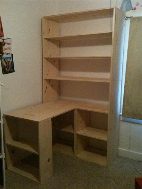 bookshelf desk plans | bookshelf , desk Bookcase Desk, Bookshelves In Living Room, Bookshelf ...