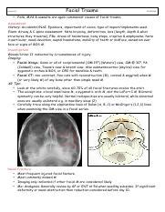 Facial Trauma.pdf - Facial Trauma Version 2.0 • 10/03/2012 Falls MVA ...