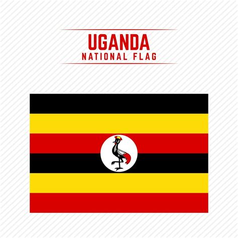 National Flag of Uganda 2828105 Vector Art at Vecteezy