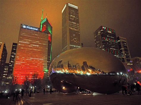 Chicago Bean Reflection Photograph by Lucio Cicuto