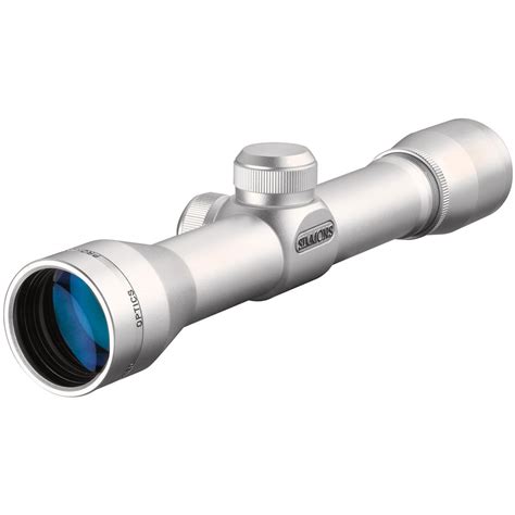 Simmons 4x32 mm ProHunter Truplex Reticle Handgun Scope, Silver Matte Finish - 125332, Rifle ...