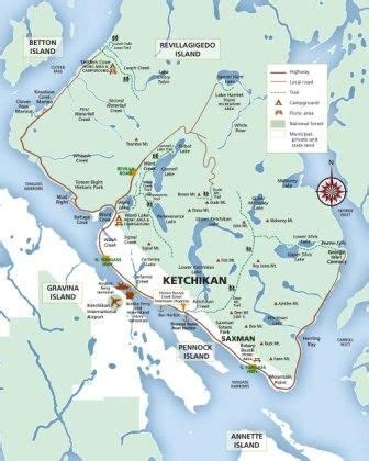 Ketchikan map - the largest collection of Ketchikan Alaska maps ...