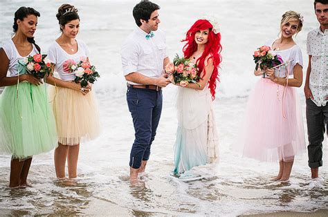 If Ariel And Prince Eric Got Married IRL, This Is What It Would Look Like