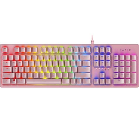 Buy RAZER Huntsman Mechanical Gaming Keyboard - Quartz Pink | Free ...