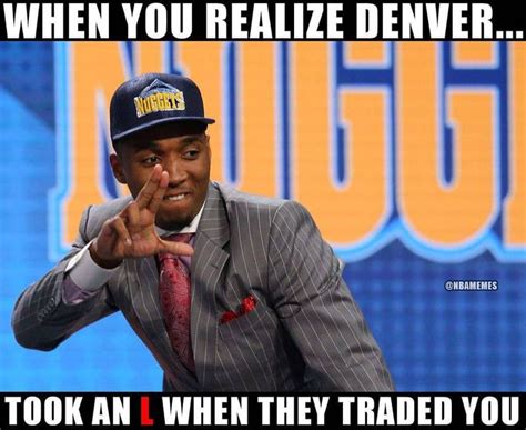 Denver, you done messed up. #SPIDA… | Nba funny, Basketball funny, Nba ...