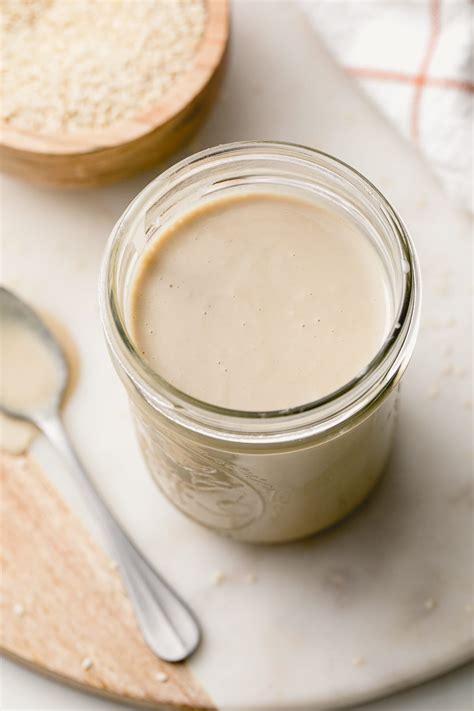 How To Make Tahini (Easy + Oil-Free Recipe) - TSV