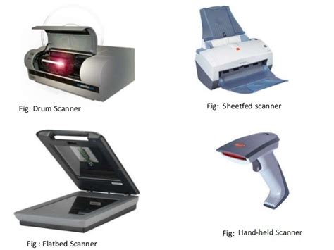 when is a scanner used for input? discuss various types of scanners. - Brainly.in