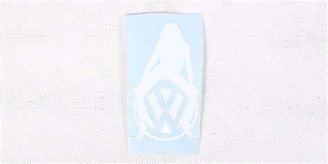 Volkswagen White Stickers - Grand Prix Plates