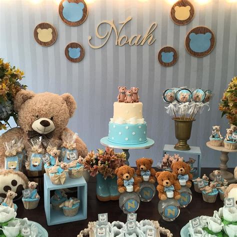 Instagram | Bear baby shower theme, Baby bear baby shower, Teddy bear baby shower theme