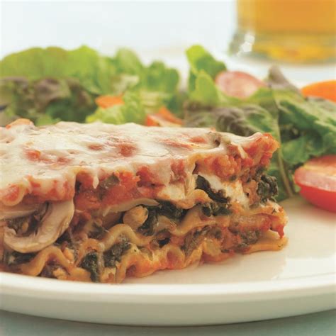 Sausage, Mushroom & Spinach Lasagna Recipe - EatingWell