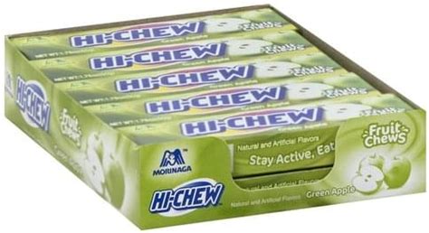 HI CHEW Green Apple Fruit Chews - 10 ea, Nutrition Information | Innit