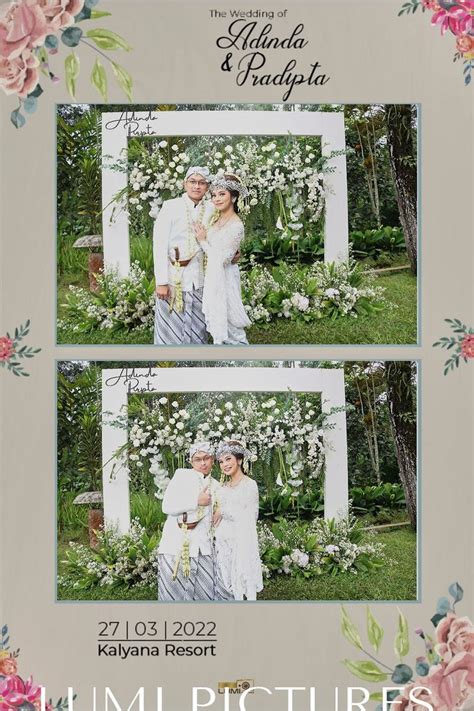 Photobooth Wedding Outdoor Adinda & Pradipta by Lumi Pictures ...