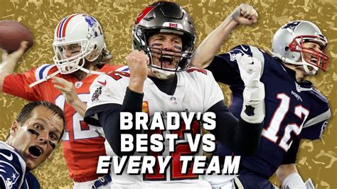 Tom Brady’s Best Play vs. Every Team - Win Big Sports