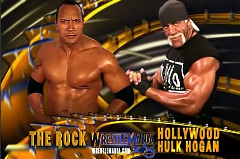 TJR WrestleMania's Greatest Matches: The Rock vs. “Hollywood” Hulk Hogan @ WrestleMania 18 – TJR ...