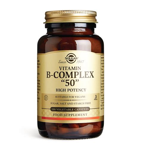 Solgar Vitamin B-Complex "50" High Potency (100 Capsules) | Harrods US