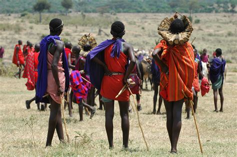 Masai initiation rite ceremony | We are invited at midday in… | Flickr