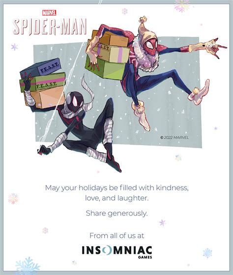 Insomniac Games on Twitter: "We hope you have a great holiday season ...