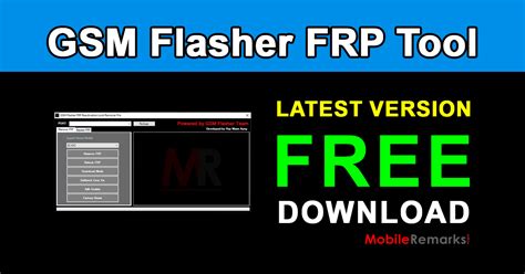 GSM Flasher FRP Tool