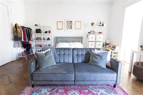 Studio Apartment Layouts That Just Always Work | Arranging bedroom furniture, Bedroom furniture ...