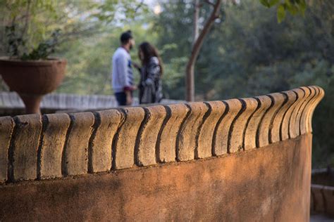 Couple on a balcony | Garden of Five Senses | Delhi | Travel Story and ...