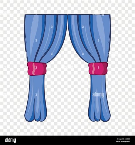 Curtains icon, cartoon style Stock Vector Image & Art - Alamy