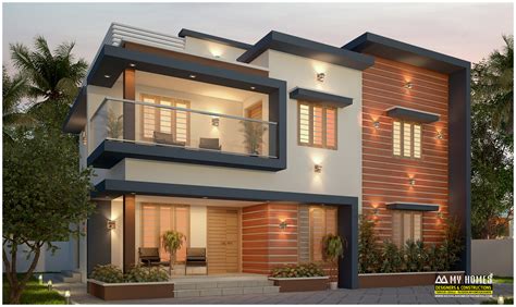 3 Bedroom Contemporary House Plans Kerala - Infoupdate.org
