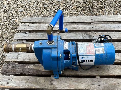 Goulds J5S shallow well jet pump - Lot #622, Summer Online Equipment ...