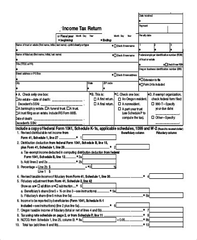 FREE 6+ Sample Income Tax Extension Forms in PDF