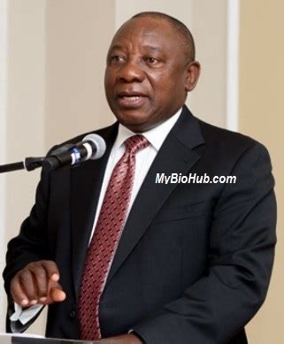 Cyril Ramaphosa Biography - Age, Country, Profile, Wiki - MyBioHub