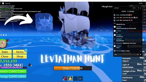 Leviathan Hunt - Blox Fruits LIVE! - YouTube