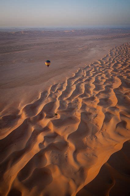 Floating over sand dunes, Rub’ al Khali Desert,... | Deserts of the world, Rub' al khali ...